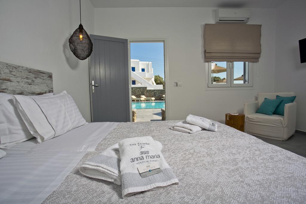 Anna-Maria Mykonos Hotel Гластрос Экстерьер фото