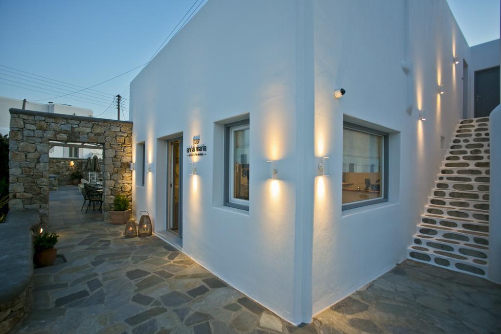 Anna-Maria Mykonos Hotel Гластрос Экстерьер фото