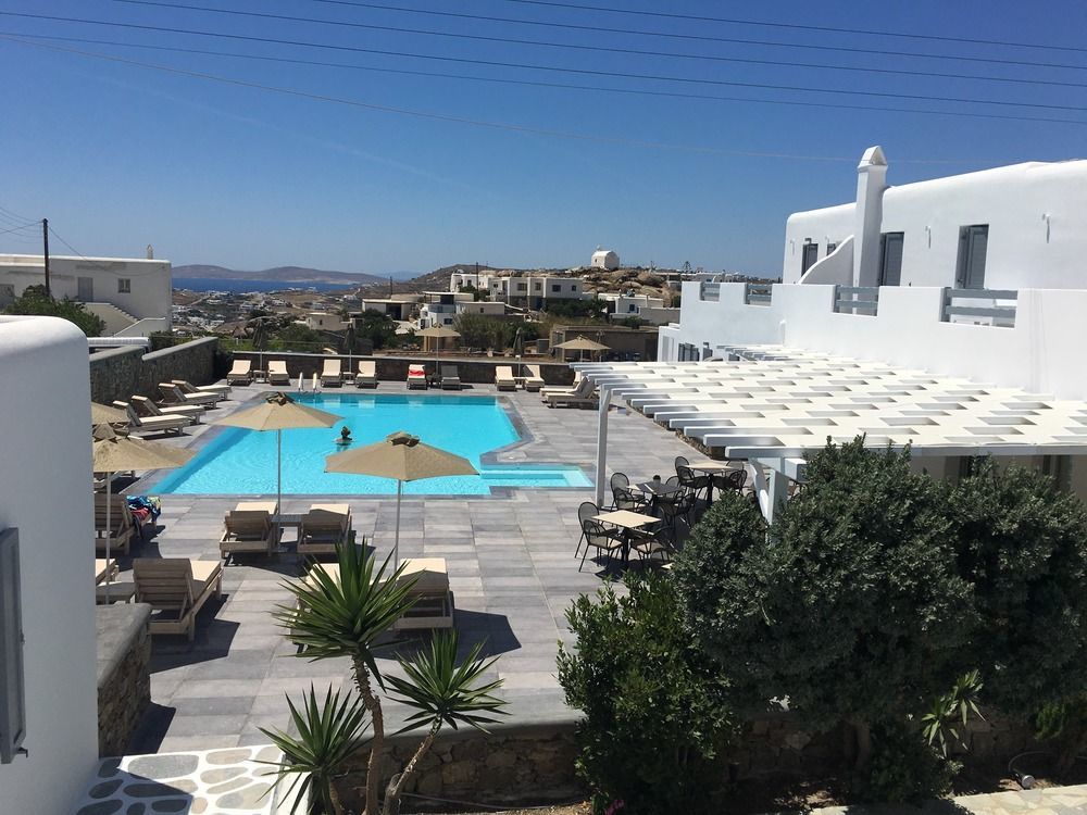 Anna-Maria Mykonos Hotel Гластрос Экстерьер фото